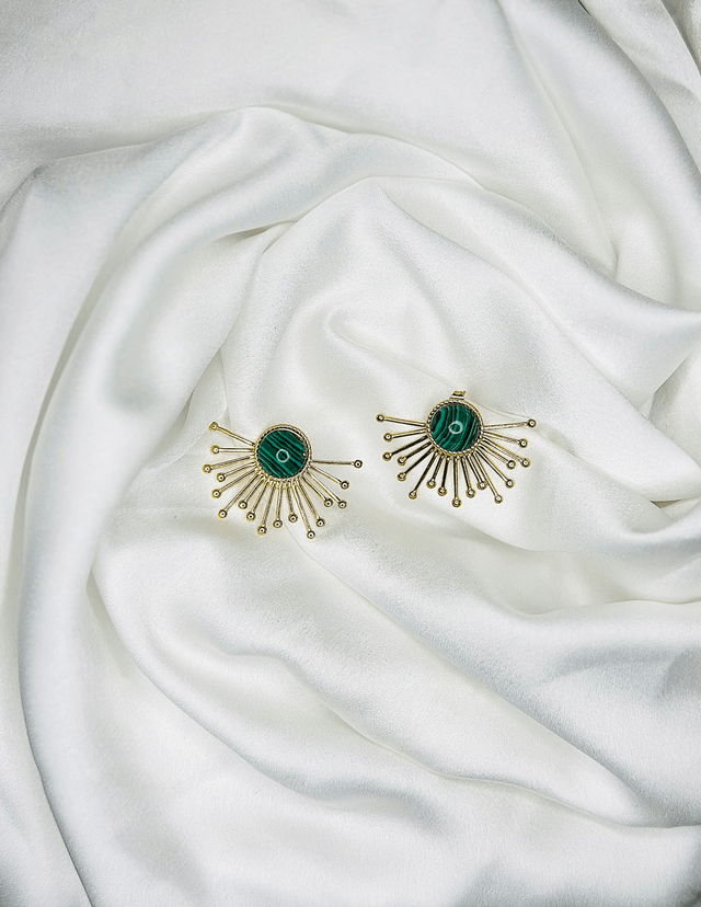 21-Boucles d'oreilles planète 