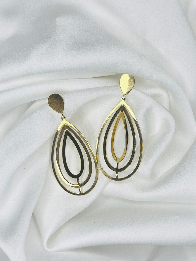 22-Boucles d'oreilles pendantes gouttes 