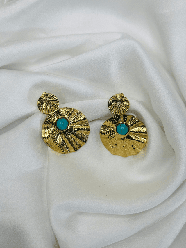 5-Boucles d&#039;oreilles effet pendantes 