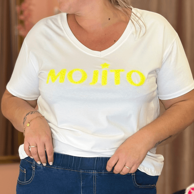116-T-shirt mojito Taille unique 42 au 52
